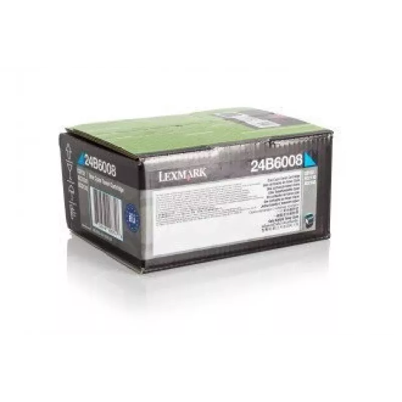 OEM Lexmark 24B6008 Žalsvai mėlynas 3000 puslapių Originalius dažų miltelių kasetė OLEX24B6008