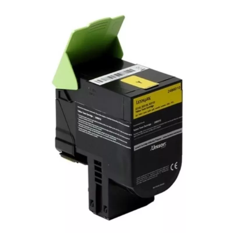 Originalius Lexmark 24B6010 geltonas 3000 puslapių Originalius dažų miltelių kasetė OLEX24B6010