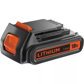 Baterija Juoda & Decker BL1518-XJ — 18V Li-Ion 1,5Ah, raudona, 1 vnt.
