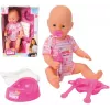 Lėlė kūdikis SIMBA New Baby Born Bobas 105032533 – guminis kūnas, naujagimio dydis