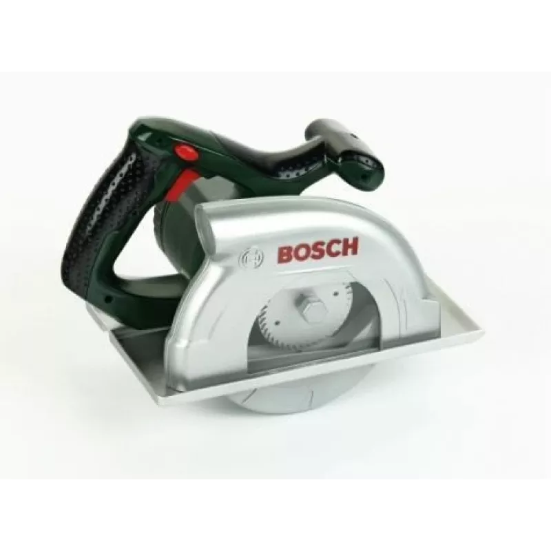 Theo Klein 8421 Bosch diskinis pjūklas I maitinamas baterijomis su sukamuoju judesiu, šviesos ir garso funkcijomis I Matmenys: 23 cm x 16 cm x 14,5 cm I Žaislas