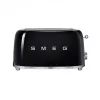 Smeg - TSF02 Skrudintuvas 4 riekėms - Juodas/lakuotas/PxAxG 41x20,8x21,5 cm/6 skrudinimo lygiai/1500 W