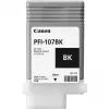 Canon PFI-107BK rašalo kasetė 1 vnt. Originali juoda