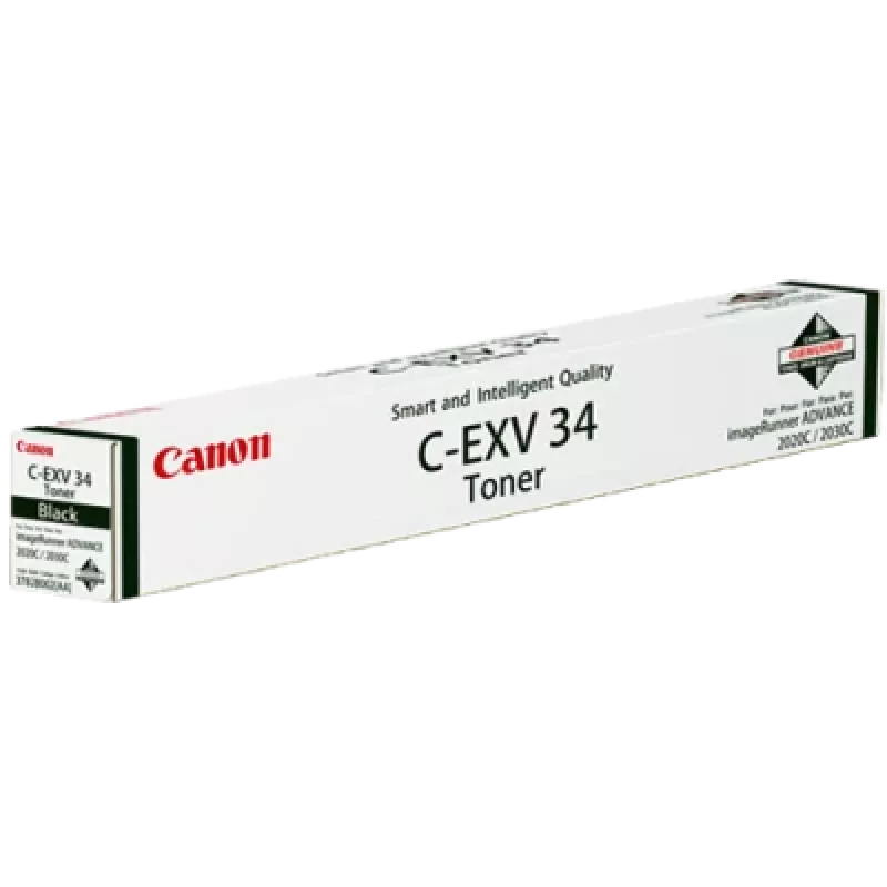 Canon C-EXV 34 dažų kasetė, 1 vnt., Originali, juoda
