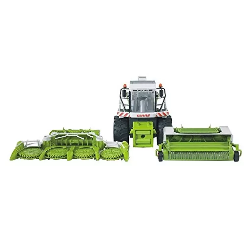 Žaislinis pašarų kombainas BRUDER Claas Jaguar 900, plastikinis, rekomenduojamas amžius 4+