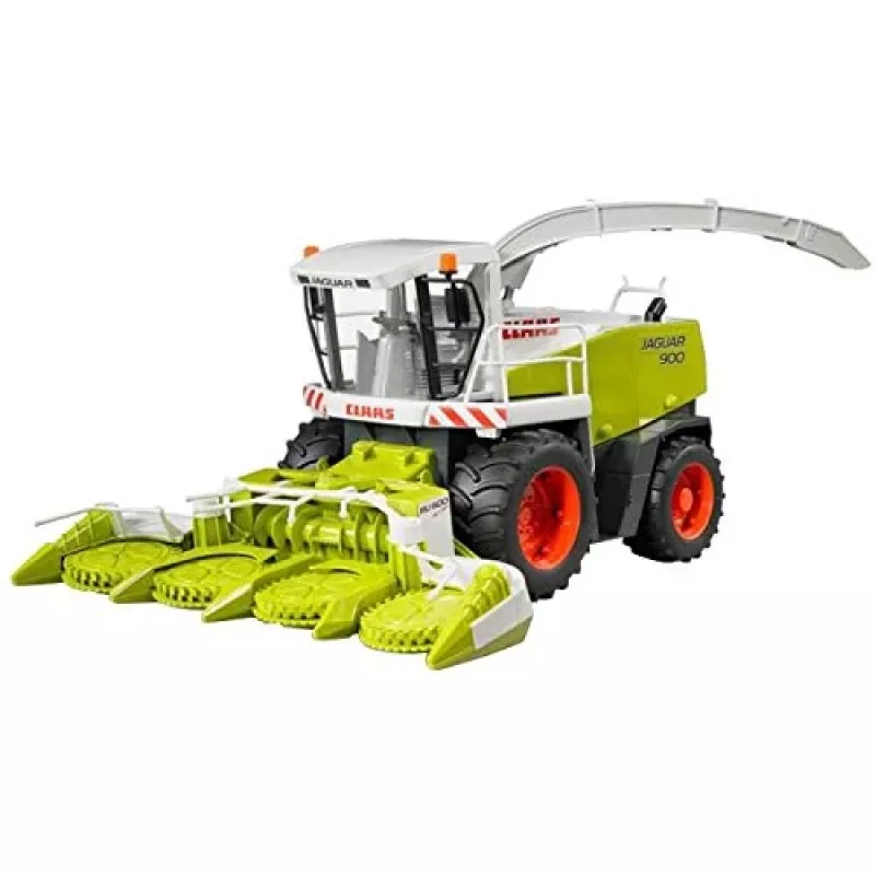 Žaislinis pašarų kombainas BRUDER Claas Jaguar 900, plastikinis, rekomenduojamas amžius 4+