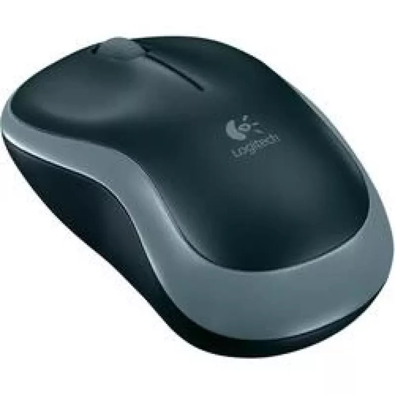 Logitech M185 belaidė optinė pelė, abiem rankoms tinkama, pilka 910-002238