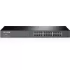 TP-Link 24 prievadų Gigabit tinklo jungiklis, skirtas montuoti į stelažą, nevaldomas, Gigabit Ethernet (10/100/1000), pilnas dupleksas, montavimas į stelažą, 1U