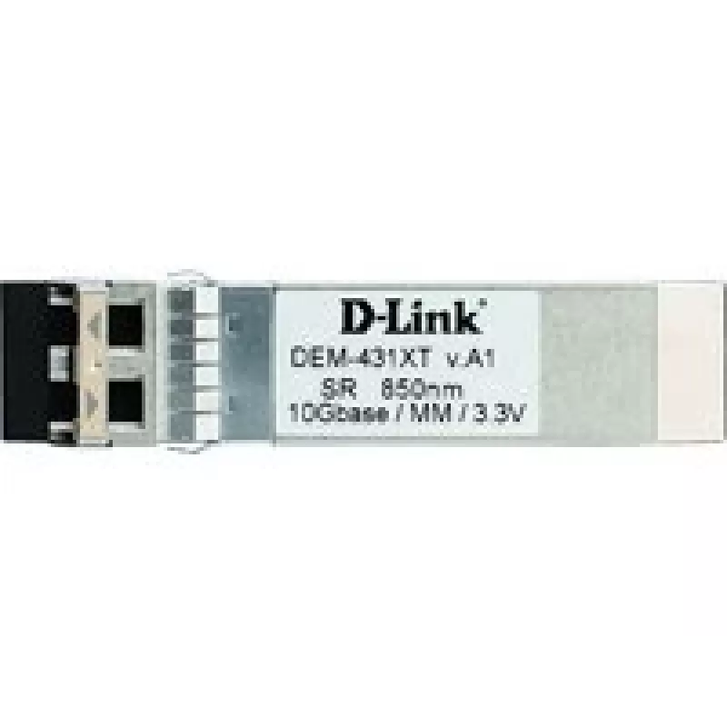 D-Link 10GBase-SR SFP+ siųstuvas-imtuvas, 80/300 m, šviesolaidis, 10000 Mbit/s, SFP+, LC, 50/125, 62.5/125 µm, SR