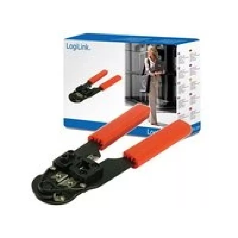 LogiLink WZ0000 kabelių užspaudimo įrankis juodas. raudonas