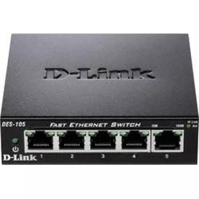 D-Link DES-105 nevaldomas L2 juodas
