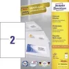 Avery 3655 lipnios etiketės Stačiakampis Nuolatinis Baltos 200 vnt.