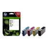 HP 364 4 vnt. juodos/ciano/magenta/geltonos spalvos originalios rašalo kasetės