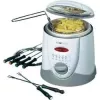 Clatronic FFR 2916 Single 1 L Stand-alone 900 W Deep fryer Pilka, White