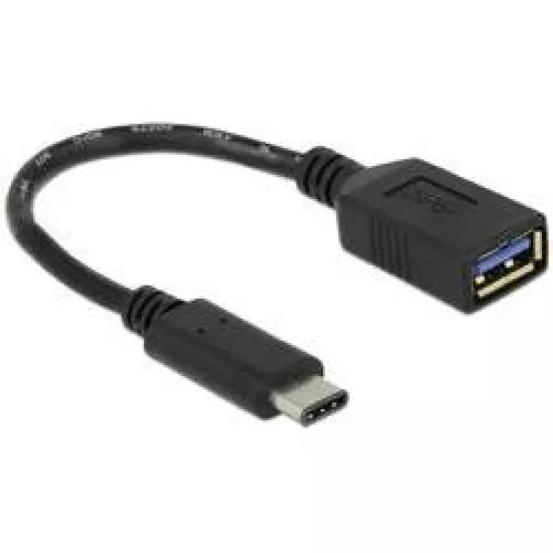 Delock USB adapteris - USB Type A (moteriškas) į 24 kontaktų USB-C (vyriškas)