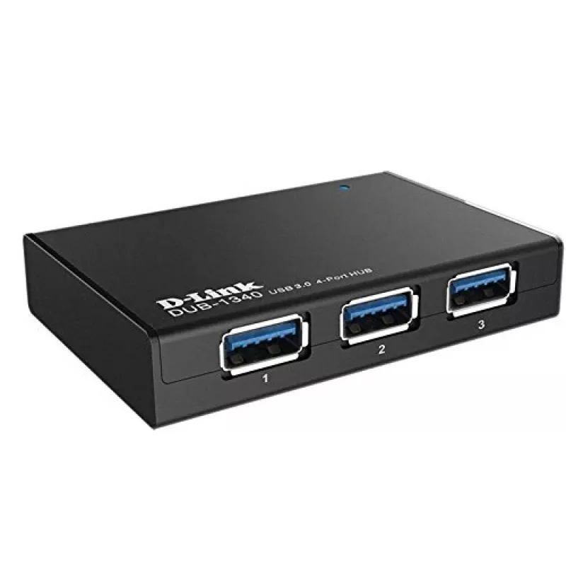 USB Hub D-Link DUB-1340 Juoda