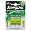 ENERGIZER akumuliatorius Accu Recharge Power Plus 700 mAh AAA HR3/4 pakartotinai įkraunamas, 4 vnt.