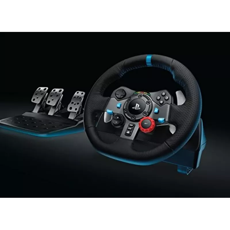 Logitech G G29 Vairas + Pedalai Playstation 3, PlayStation 4 Analoginis USB 2.0 Juodas
