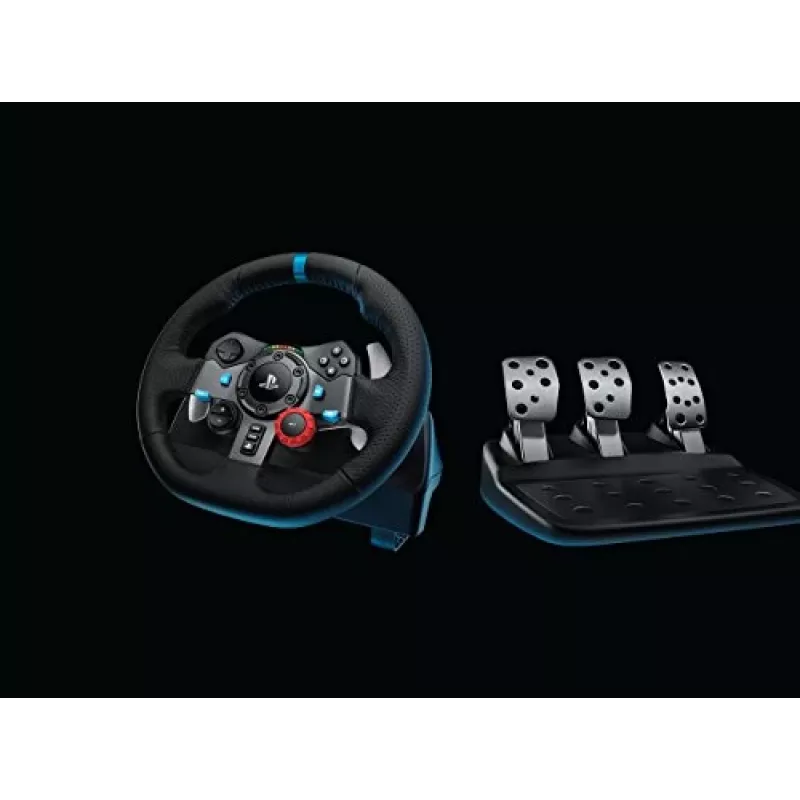 Logitech G G29 Vairas + Pedalai Playstation 3, PlayStation 4 Analoginis USB 2.0 Juodas