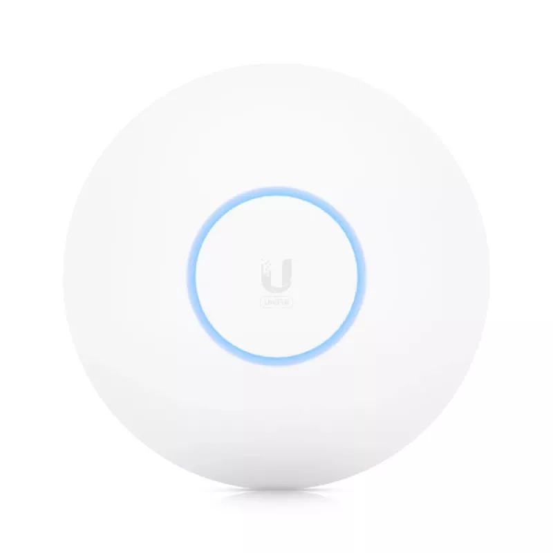 Belaidžio ryšio prieigos taškas UBIQUITI U6‑PRO — Wi‑Fi 6 dviejų juostų 2.4/5 GHz, PoE, IP54, luboms/sienai, 4800 Mbps (5 GHz), 573.5 Mbps (2.4 GHz)