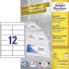 Avery 3659 lipnios etiketės Stačiakampė Nuolatinė Balta 1200 vnt.