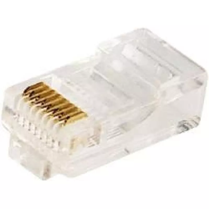 RJ-45 laido jungtis LOGILINK MP0002, CAT5e, permatoma, pakuotėje 100 vnt.