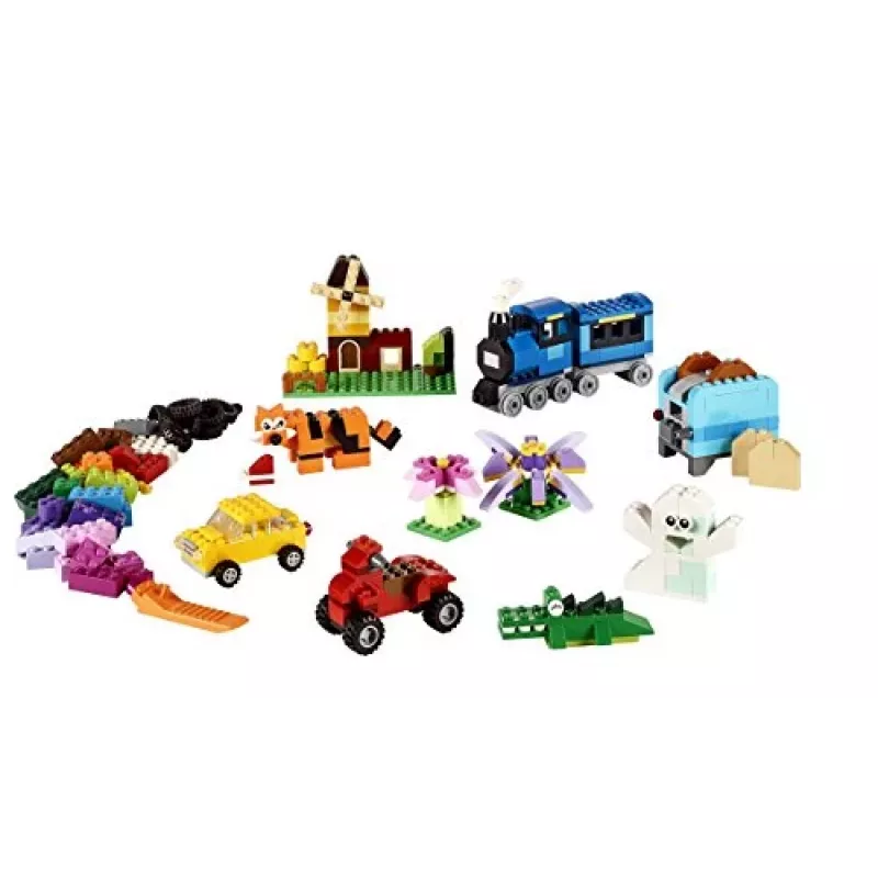 LEGO 10696 Classic Medium Creative Brick Box Easy Toy Storage Colourful Bricks Building Set Toys for Kids Boys & Girls Aged 4 Plus Years Old with
