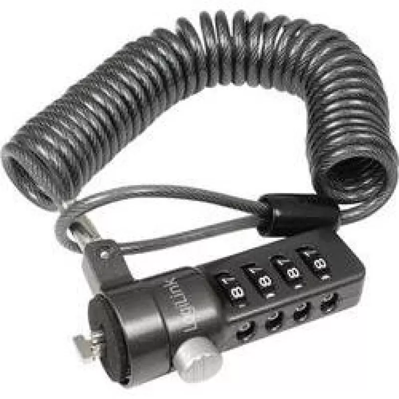 LogiLink NBS004 kabelis Lock Juoda 1.8 M