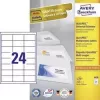 Avery - Etiketės - Baltos - A4 (210 x 297 mm) - 100 vnt. 24) (3658)