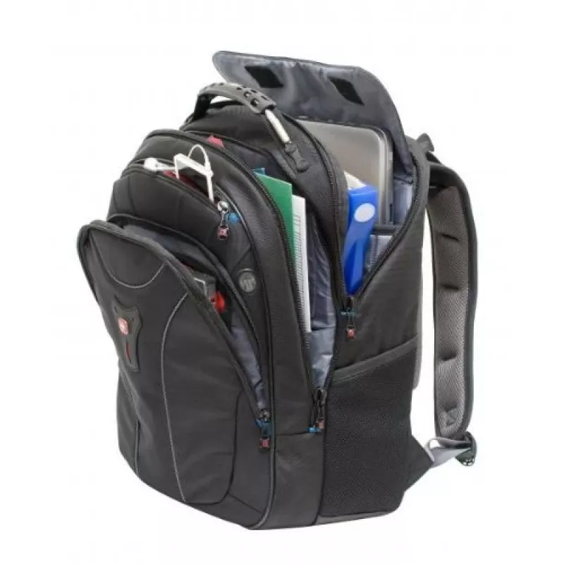 Wenger/SwissGear 600637 nešiojamojo kompiuterio dėklas 43,2 cm (17 inch) kuprinė juoda