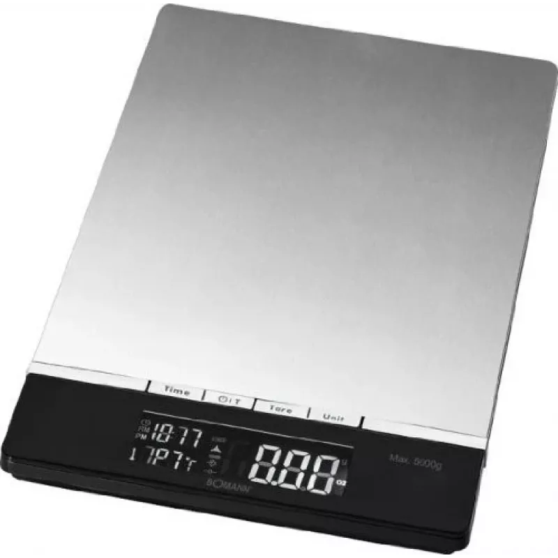Bomann KW 1421 CB - LCD - Juoda - Nerūdijantis plienas - 160 X 230 X 18 Mm - 18 Mm - AAA - Nerūdijantis plienas (614211)