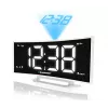 Blaupunkt CRP7WH radijo laikrodis juodai baltas (CRP7WH)