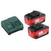 METABO 685050000 Įkraunama baterija, belaidis suktuvas Įtampa: 18V, Baterijos talpa: 4Ah