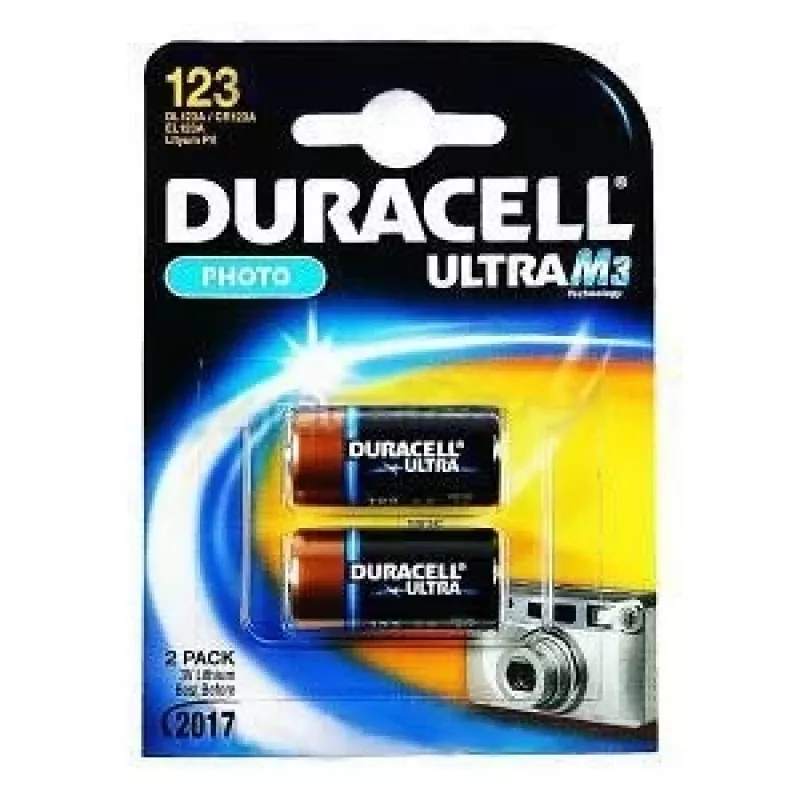 Duracell Ultra 123 BG2 vienkartinė baterija CR123A ličio