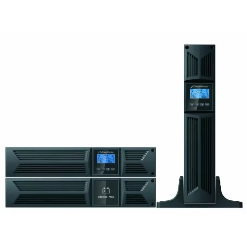 PowerWalker VI 1500RT LCD nepertraukiamo maitinimo šaltinis (UPS) 1,5 kVA 1350 W 8 AC lizdai
