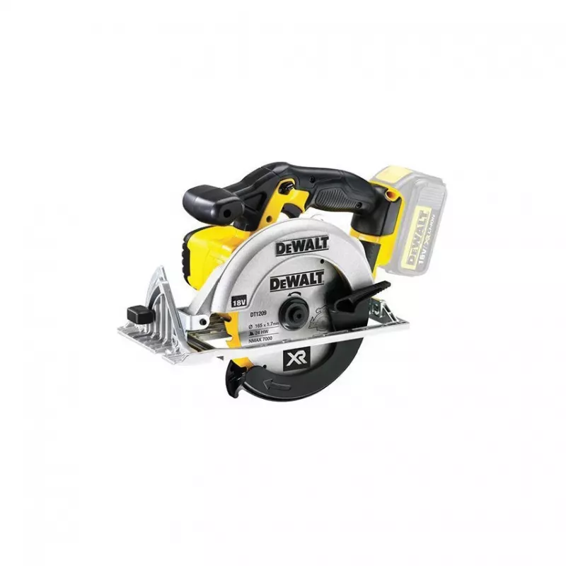 Akumuliatorinis diskinis pjūklas DeWalt DCS391N — 18V, 3700 aps./min., 165 mm skylė, pjovimo gylis 90° 55 mm, svoris 3,2 kg
