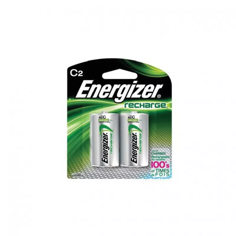 Energizer ACCU Power Plus įkraunamos NiMH C tipo baterijos, 2500 mAh, 2 vnt. pakuotė