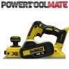 Rankinis oblius DeWALT DCP580N-XJ — belaidis Li-Ion, 82 mm obliavimo plotis, 15 000 aps./min., 2,5 kg