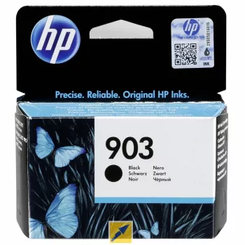 HP 903 Original juodos spalvos rašalo kasetė, juoda, 1 vnt., 300 puslapių