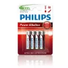 Philips Power Alkalinių AAA Baterijų, 4 vnt.