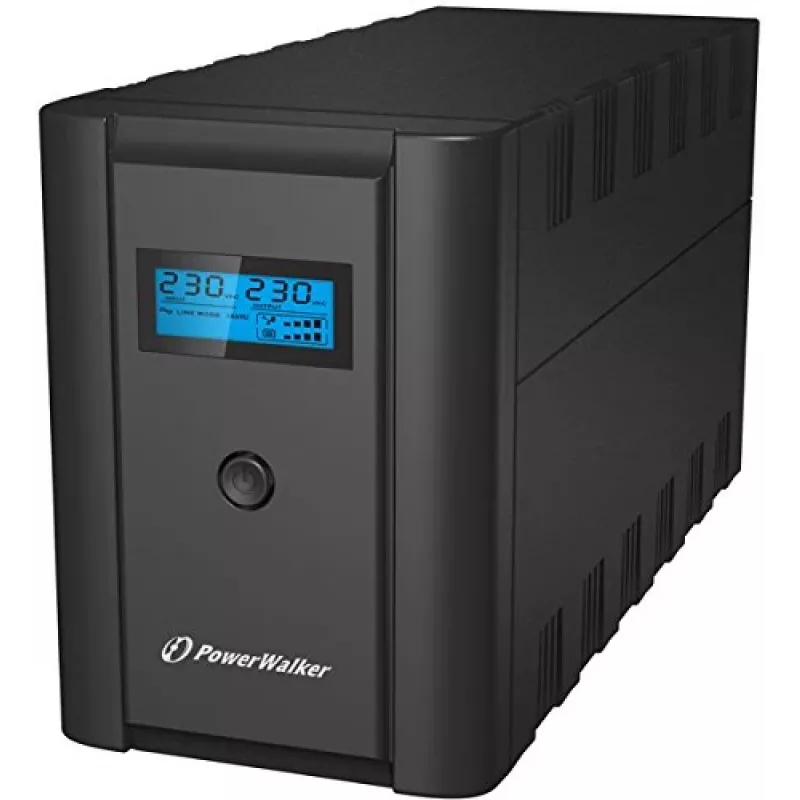 PowerWalker VI 2200 SHL Schuko nepertraukiamo maitinimo šaltinis (UPS) Line-Interactive 2,2 kVA 1200 W 4 kintamosios srovės lizdai(-as)