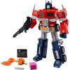 LEGO® 10302 Icons Optimus Prime, transformerių roboto modelio rinkinys