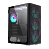 MONTECH X3 X3MESH-BK MIDI Tower korpusas, juodas tinklelis, PC korpusai