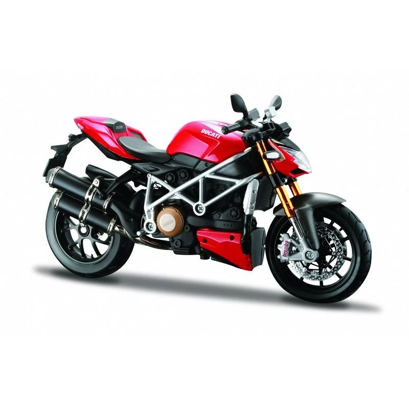 Metalinis motociklo modelis Maisto Ducati 1/12 masteliu – Maisto 1:12 metalinė kopija