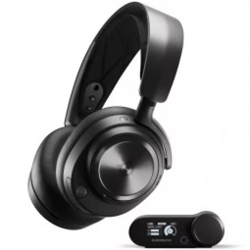 Steelseries Arctis Nova Pro Wireless ausinės galvos juosta Žaidimų Bluetooth juoda