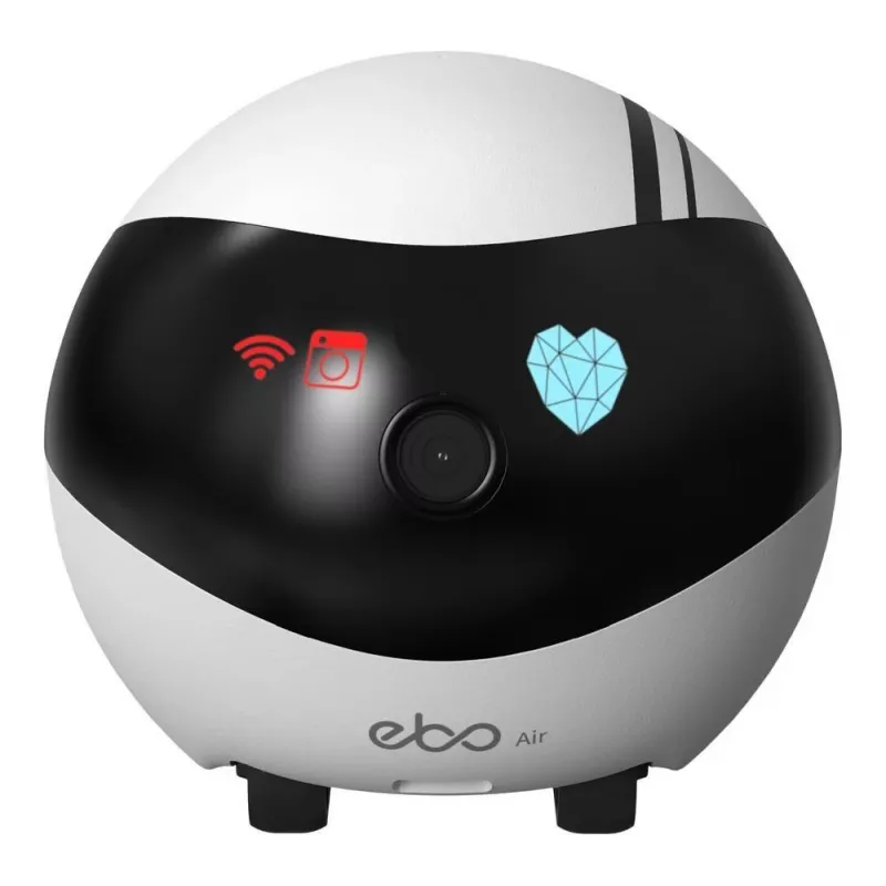 ENABOT Ebo Air AI Robot baltas ir juodas
