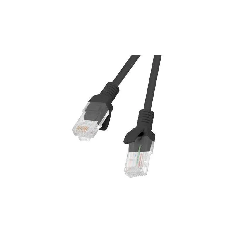 Lanberg PCU5-10CC-1000-BK tinklo kabelis juodas 10 m Cat5e U/UTP (UTP) (PCU5-10CC-1000-BK)