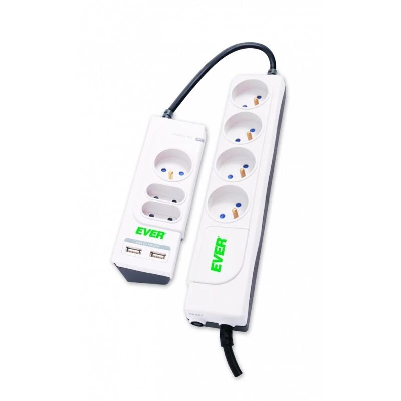OFFICE PLUS 7 SORTIE(S) CA 250 V baltas (T/LZ06-OFP018/0000) - Ever