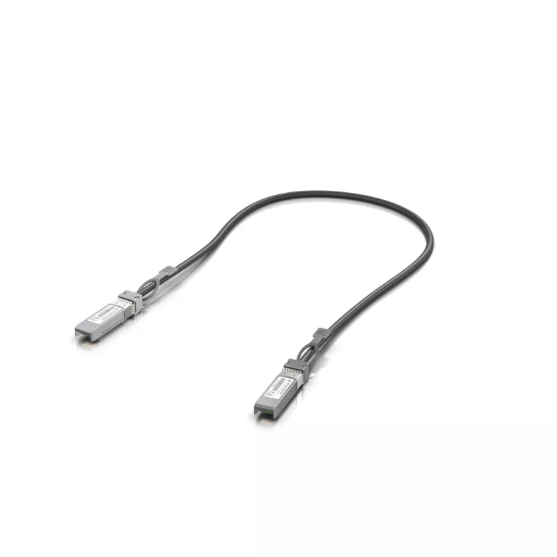“Ubiquiti UACC-DAC-SFP28-0.5M” InfiniBand / šviesolaidinis kabelis, juodas