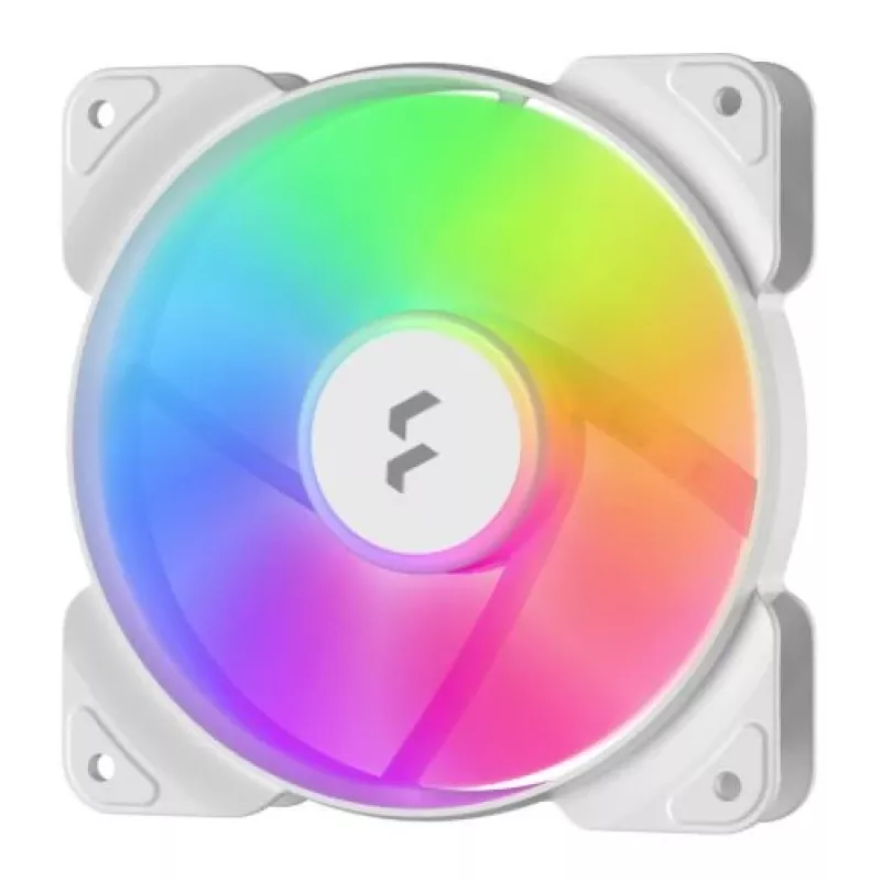 Fractal Design Aspect 12 RGB PWM 120 mm korpuso ventiliatorius - baltas